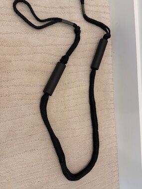 Black Nylon Adjustable Rope, Universal Fit